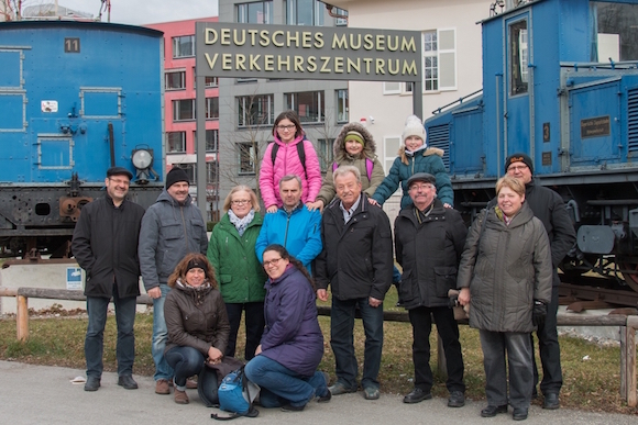 KAB Loiching unterwegs: Mit der Bahn ins Verkehrsmuseum München