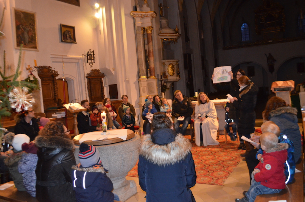 Kirche mit Kindern gefeiert