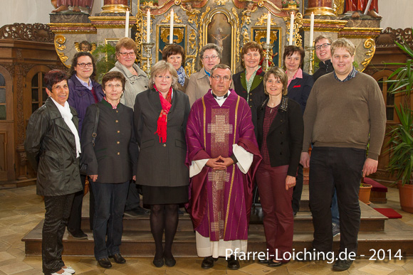 „In Vertrauen auf Jesus“ – ehrenamtliches Engagement in der Pfarrei Loiching gewürdigt