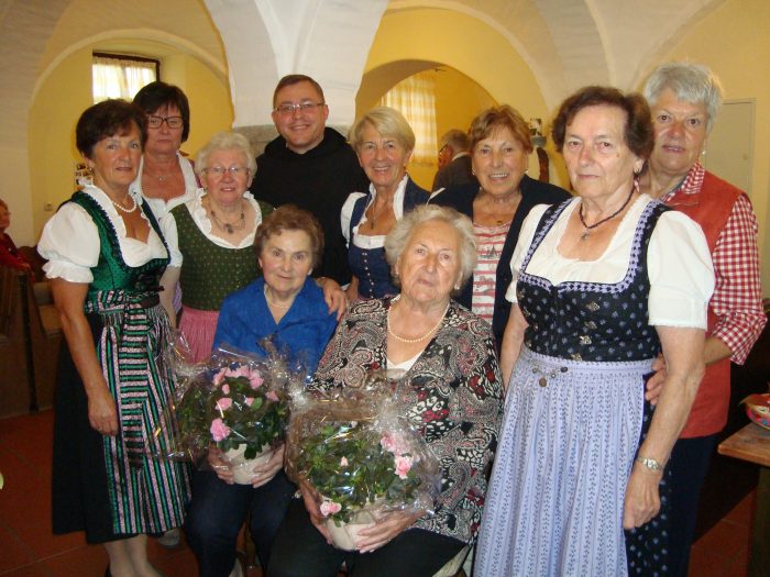Maria Breu (85. Geburtstag) und Elisabeth Schmid (75. Geburtstag)