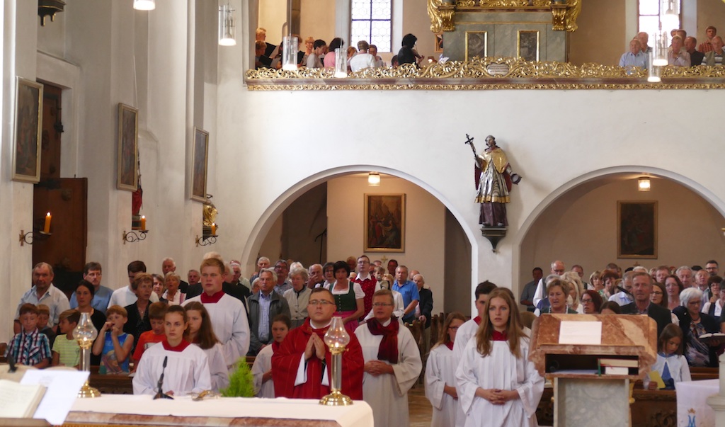 Feierlicher Patroziniumsgottesdienst mit Aufführung der Messe brève no. 7 von Charles Gounod