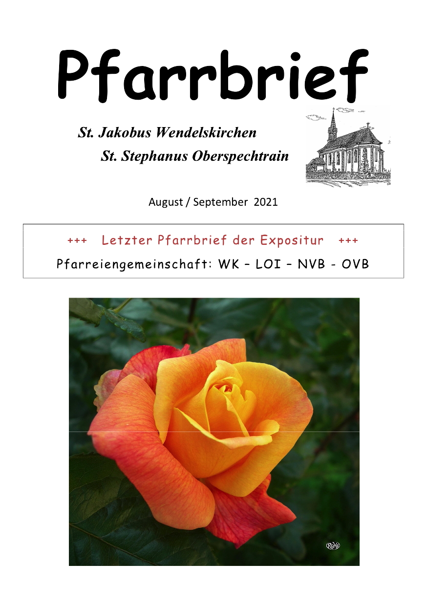 Pfarrbriefe August-September sind online