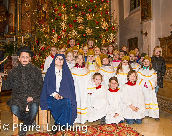 „Auf dem Christkindlmarkt“ – Kinderchristmette in Loiching